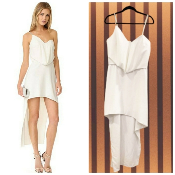 Halston Heritage Dresses & Skirts - Halston Heritage One Shoulder Draped Dress